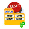Reset Epson M100 M105 M200 M205 ilimitado - Atualizado