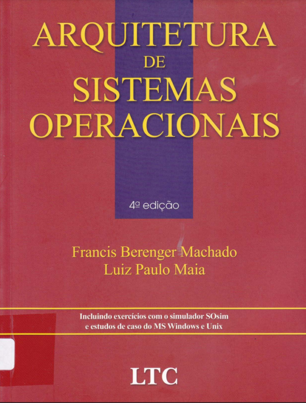 Ebook Arquitetura de Sistemas Operacionais - 4ª Edição