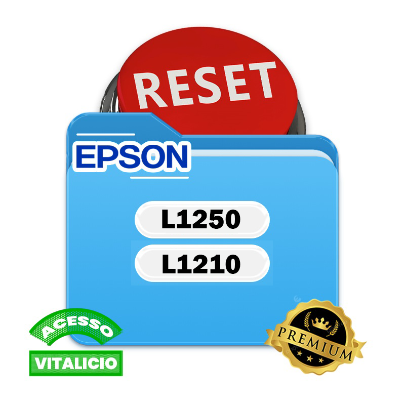 Reset Epson L1250 e L1210 ilimitado Vitalício VIP